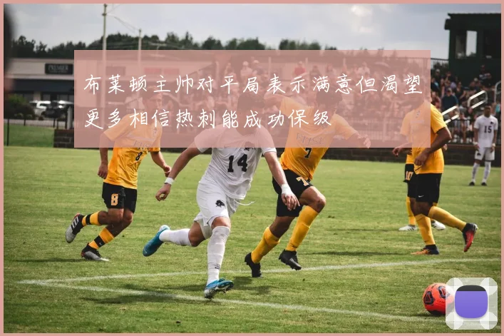 布莱顿主帅对平局表示满意但渴望更多相信热刺能成功保级